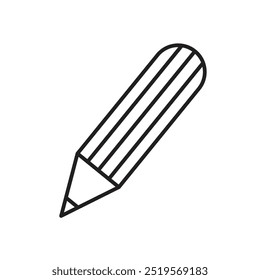 Pencilline icon. vector illustration. EPS10