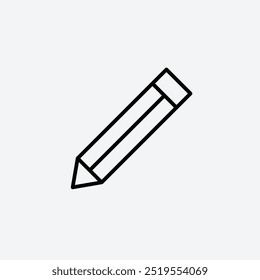 Icono de Vector de lápiz. EPS 10