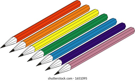 The pencils