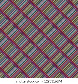 Pencils background - stationery seamless pattern.