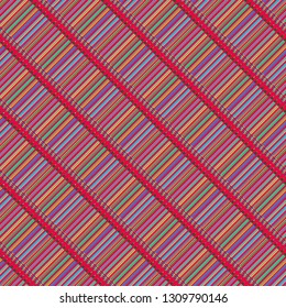 Pencils background - stationery seamless pattern.