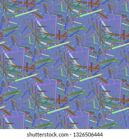 Pencils background - stationery seamless pattern.