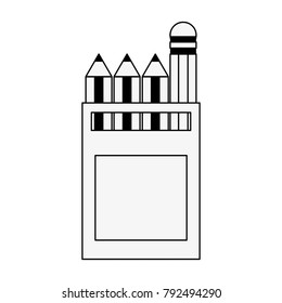 Pencils colors box
