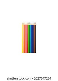 Pencils of different colors