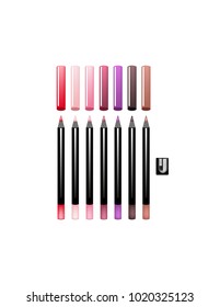 Pencils for lips