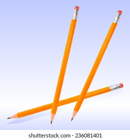 Pencils Mosaic Art
