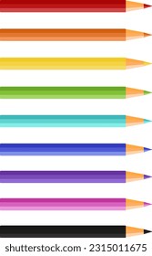 pencils, multi-colored pencil set, stationery, supplies, office supplies, school supplies, drawing materials
