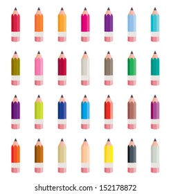 PENCILS PATTERN. back to school pattern.