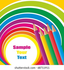 Pencils. Poster