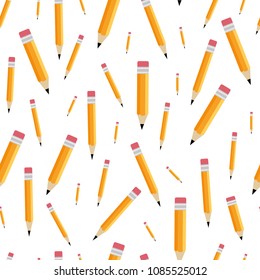 pencils school pattern