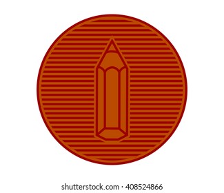 pencils stationery school draw write tool image icon logo