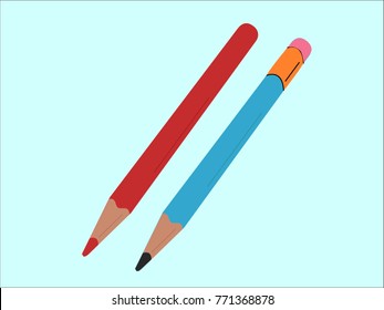 pencils vector object 