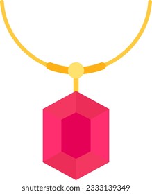 Pendant Icon image. Suitable for mobile application.
