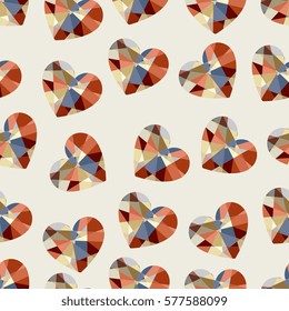 Pendant jewel seamless pattern background