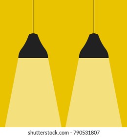 Pendant lamp ray light