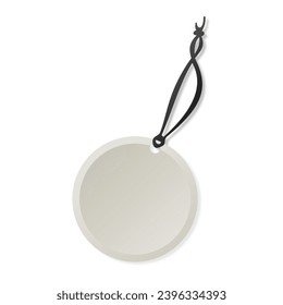 pendant tag label vector illustration