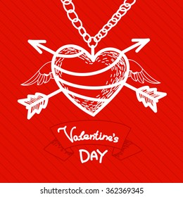 pendant for Valentine's day