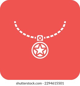 Pendant vector icon. Can be used for printing, mobile and web applications.
