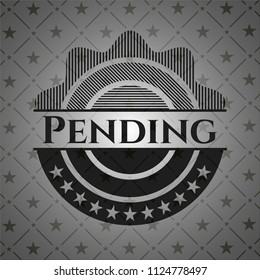 Pending black emblem