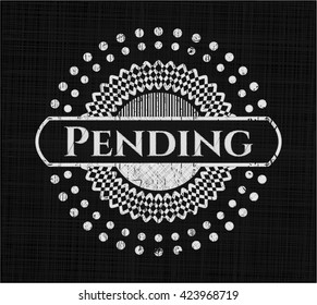 Emblema de pizarra pendiente