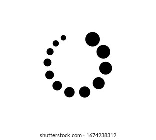 Pending Icon Symbol, Vector Isolated On White