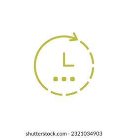 pending icon vector design templates 