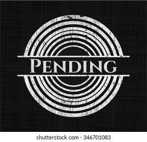 Pending on blackboard