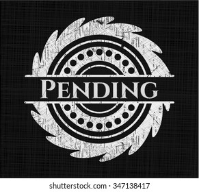 Pending on blackboard