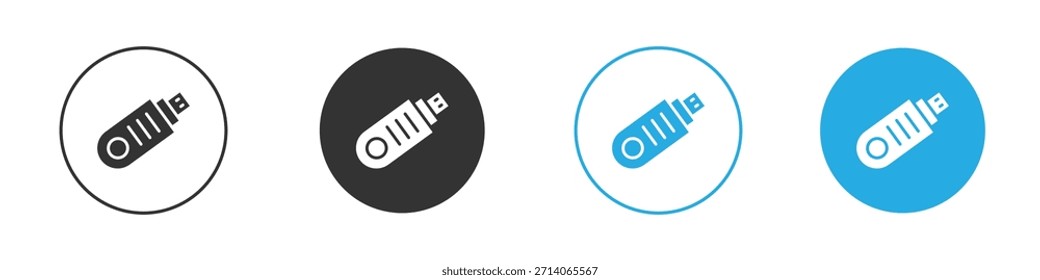 Pendrive icon. Graphic icon design template