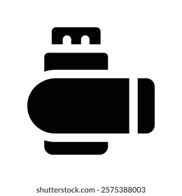 pendrive icon. vector glyph icon for your website, mobile, presentation, and logo design.