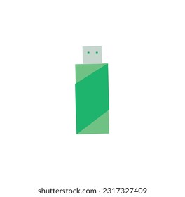 pendrive icon vector from office collection. Thin line pendrive outline icon vector illustration.