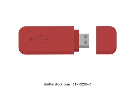 Pendrive usb flash memory vector