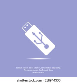 pendrive vector icon