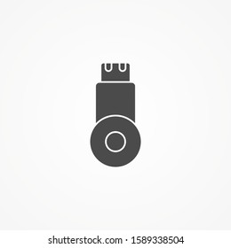 Pendrive vector icon sign symbol