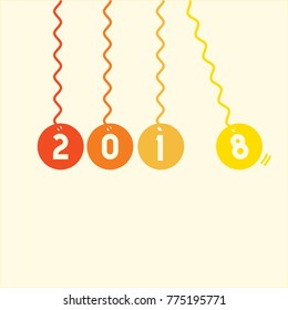 Pendulum design for new year 2018