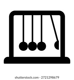 Pendulum icon to show conservation of inertia force