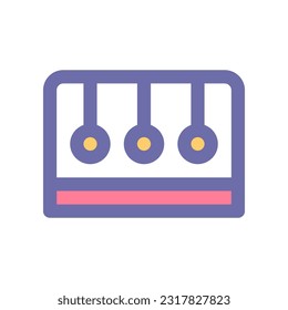 pendulum icon for your website design, logo, app, UI.