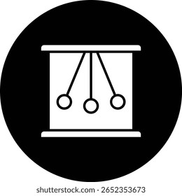 Pendulum vector icon. Can be used for printing, mobile and web applications.