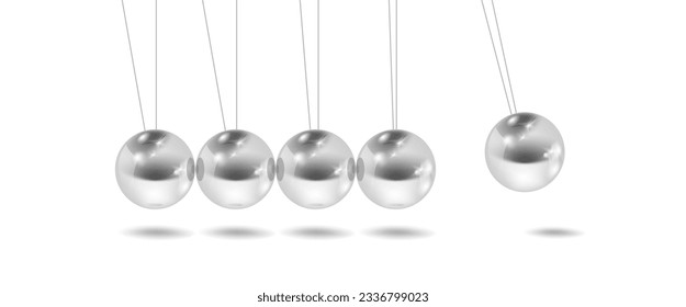 A pendulum is a weight suspended from a pivot so that it can swing freely. It is subject to a restoring force due to gravity that will accelerate it back toward the equilibrium position. Vector