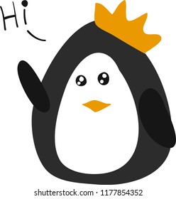 Penguin animal hi