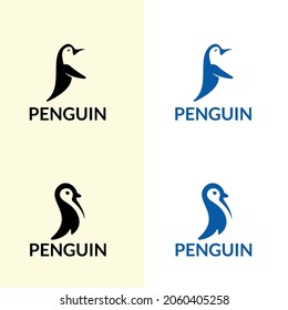 Penguin animal logo vector. Penguin symbol design from Animals collection