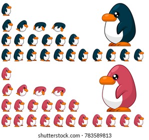 Penguin Animated Game Character