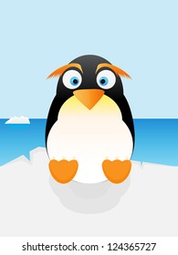 Penguin in Antarctica.