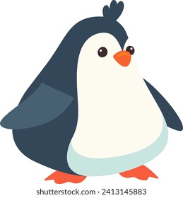 Penguin Arctic Animal Vector Illustration