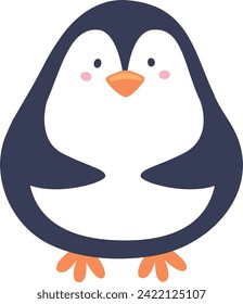 Penguin Arctic Animal Vector Illustration