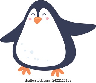 Penguin Arctic Animal Vector Illustration