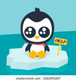 Penguin asking for help