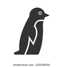 Pinguinvogel-Symbol, Vektorgrafik