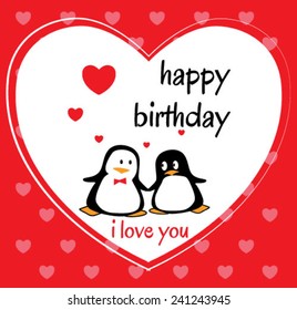 Penguin Birthday Cards