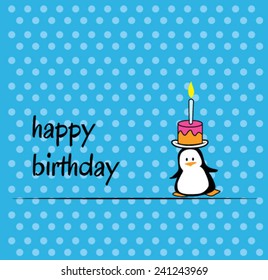 Penguin Birthday Cards